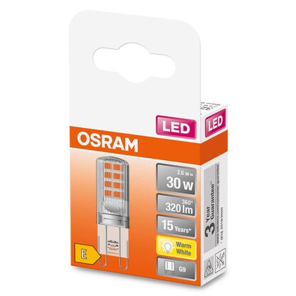 Artikelbild 3 für OSRAM LED-Lampe STAR PIN 30 G9 2,6 W klar, 1 St., Artikelnummer 308637