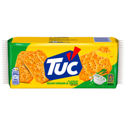 Artikelbild für TUC Cracker SOUR CREAM & ONION 100,0 g, 1 St., Artikelnummer 532519