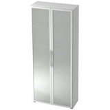 Artikelbild 1 für HAMMERBACHER 4200 Vitrine weiß 4 Fachböden, Artikelnummer 859948