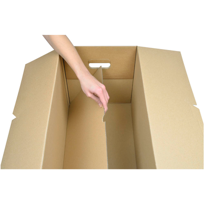 Artikelbild 2 für tidyPac® Umzugskartons Bücher-Box 58,0 x 30,0 x 33,5 cm, 5 St., Artikelnummer 311537