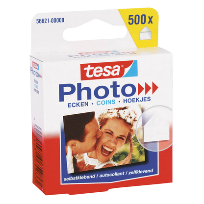 Artikelbild für tesa Fotoecken, 17,0 x 19,0 mm, 1 St., Artikelnummer 384004