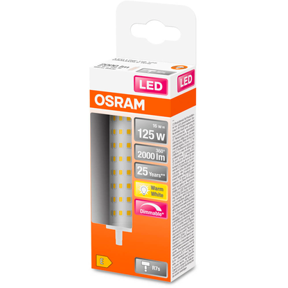 Artikelbild 2 für OSRAM LED-Lampe LINE R7s 118 R7S 15 W klar, 1 St., Artikelnummer 308591