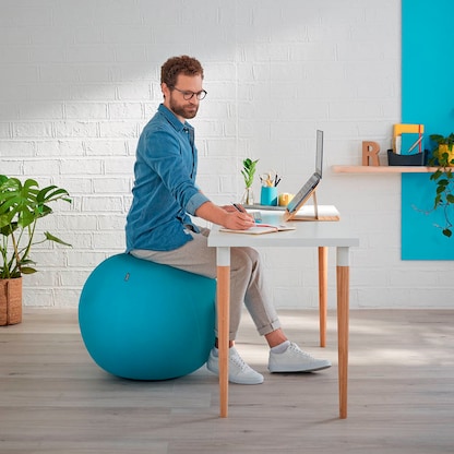 Artikelbild 16 für LEITZ Ergo Cosy Sitzball blau 65,0 cm, Artikelnummer 793937