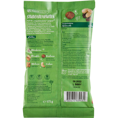 Artikelbild 4 für GENUSS PLUS STUDENTENFUTTER 175,0 g, Artikelnummer 667347
