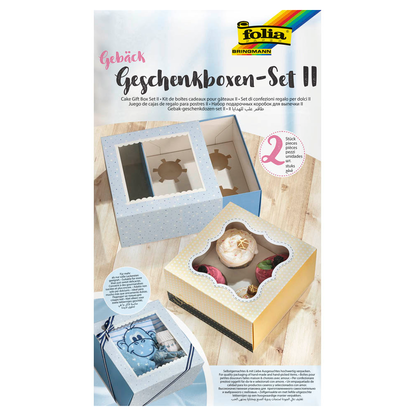 Artikelbild für folia Set II Geschenkboxen-Set bunt, 1 St., Artikelnummer 963183