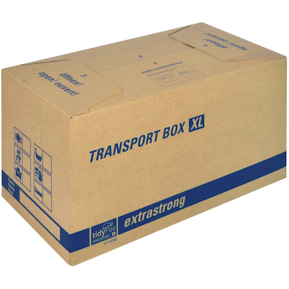 Artikelbild für tidyPac® Umzugskartons Transport Box XL 69,0 x 35,5 x 37,0 cm, 10 St., Artikelnummer 311524