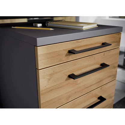 Artikelbild 9 für GERMANIA Profi 3.0 Rollcontainer grafit, grandson-eiche 4 Auszüge 42,0 x 49,0 x 61,0 cm, Artikelnummer 158594