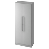 Artikelbild 1 für HAMMERBACHER Aktenschrank 7100 NU, V7100/5/5/NU lichtgrau 4 Fachböden 80,0 x 42,0 x 200,4 cm, Artikelnummer 864780