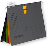 Artikelbild 1 für ELBA Personalhefter chic ULTIMATE Karton anthrazit DIN A4 5x kaufmännische Heftung, 3 St., Artikelnummer 313637