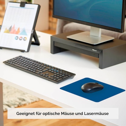 Artikelbild 3 für Fellowes Mousepad blau, Artikelnummer 741682