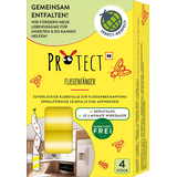 Artikelbild 1 für PROTECT Fliegenfänger gelb, 4 St., Artikelnummer 155899
