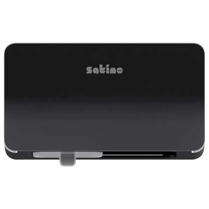 Artikelbild 5 für Satino Toilettenpapierspender HYGINITY MT1 System 333427 schwarz Kunststoff, 1 St., Artikelnummer 663209