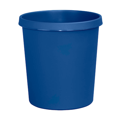 Artikelbild 2 für helit Papierkorb 18,0 l blau, 1 St., Artikelnummer 684035