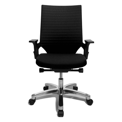 Artikelbild 4 für Topstar Bürostuhl Autosynchron®-2 Alu, AU2090 BI0 Stoff schwarz, Gestell alu, Artikelnummer 798678