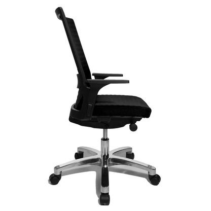 Artikelbild 5 für Topstar Bürostuhl Autosynchron®-2 Alu, AU2090 BI0 Stoff schwarz, Gestell alu, Artikelnummer 798678