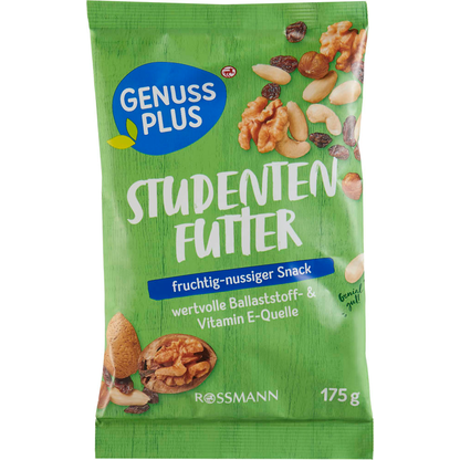Artikelbild 5 für GENUSS PLUS STUDENTENFUTTER 175,0 g, Artikelnummer 667347