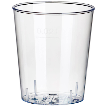 Artikelbild für STARPAK Einweg-Schnapsgläser glasklar Ø 3,7 cm, 40 St., Artikelnummer 663937