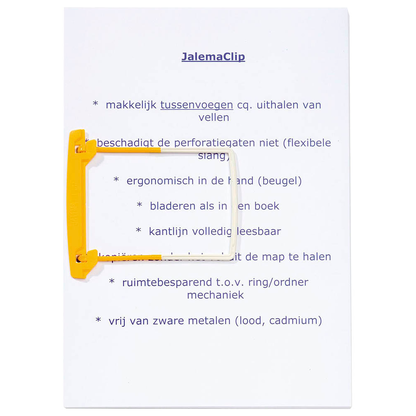 Artikelbild für Jalema Abheftbügel Clip, 100 St., Artikelnummer 161644
