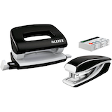 Artikelbild 1 für LEITZ Locher und Heftgeräte Set NeXXt WOW schwarz, Artikelnummer 904072