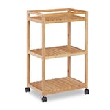 Artikelbild 1 für relaxdays Servierwagen braun 47,0 x 32,5 x 77,0 cm, Artikelnummer 556151