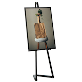 Artikelbild 1 für update displays Staffelei schwarz 53,6 x 30,9 x 150,0 cm, 1 St., Artikelnummer 217218