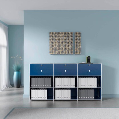 Artikelbild 4 für viasit Sideboard System4, 83916 violettblau 227,9 x 40,4 x 118,2 cm, 1 St., Artikelnummer 504351