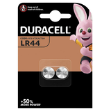 Artikelbild 1 für DURACELL Knopfzellen LR44 Alkali-Mangan 1,5 V, 2 St., Artikelnummer 374221