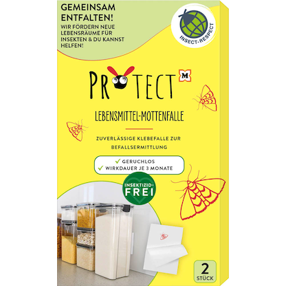 Artikelbild für PROTECT Mottenfalle Lebensmittel weiß, 2 St., Artikelnummer 155998