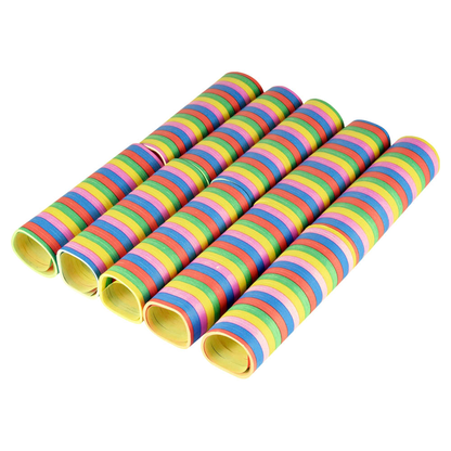 Artikelbild für PAPSTAR Luftschlangen Stripes bunt 10 St., Artikelnummer 119832