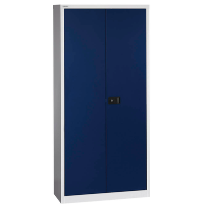 Artikelbild 5 für AKTION: BISLEY Stahlschränke Universal E782A04505P3 lichtgrau, oxofordblau 4 Fachböden 91,4 x 40,0 x 195,0 cm, aufgebaut, 3 St., Artikelnummer 102679