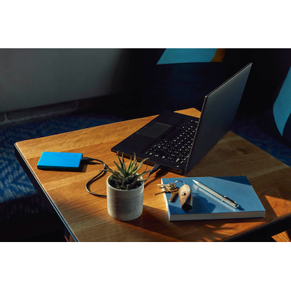 Artikelbild 7 für Western Digital My Passport 2 TB externe HDD-Festplatte blau, schwarz, Artikelnummer 941125