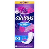 Artikelbild 1 für always Slipeinlagen Daily Protect Extra Long XL, 40 St., Artikelnummer 272532