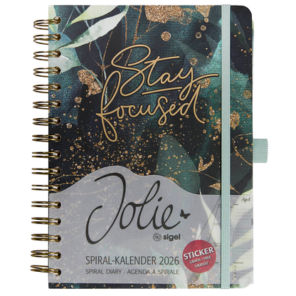 Artikelbild 2 für SIGEL Buchkalender Jolie 2026 Glamorous Leave, 1 St., Artikelnummer 568549