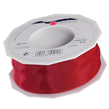 Artikelbild 1 für PRÄSENT Geschenkband LYON glänzend rot 40,0 mm x 25,0 m, Artikelnummer 205658