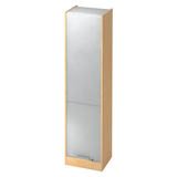 Artikelbild 1 für HAMMERBACHER SET50 Rollladenschrank ahorn, silber 4 Fachböden 50,0 x 40,0 x 200,4 cm, Artikelnummer 865530