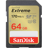 Artikelbild 1 für SanDisk Speicherkarte SDXC-Card Extreme, 64 GB, 1 St., Artikelnummer 827323