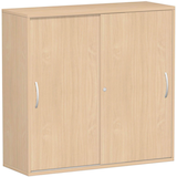 Artikelbild 1 für geramöbel Schiebetürenschrank Flex, S-312353-BB buche 2 Fachböden 120,0 x 42,5 x 118,2 cm, Artikelnummer 877249