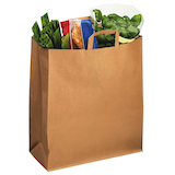 Artikelbild 1 für VP Papier-Tragetaschen Topcraft braun 32,0 x 42,0 cm, 250 St., Artikelnummer 568642