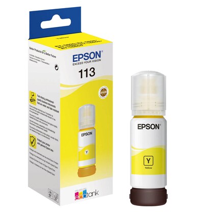 Artikelbild für EPSON 113/T06B4 gelb Tintenflasche, Artikelnummer 125684