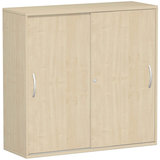 Artikelbild 1 für geramöbel Schiebetürenschrank Flex, S-312353-AA ahorn 2 Fachböden 120,0 x 42,5 x 118,2 cm, Artikelnummer 877264