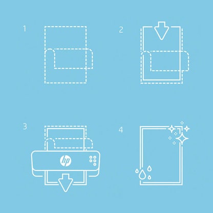 Artikelbild 2 für HP Everyday Laminierfolien glänzend für A4 80 micron, 100 St., Artikelnummer 425759