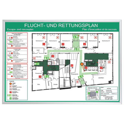 Artikelbild 6 für FRANKEN Klapprahmen Security silber 87,2 x 122,0 cm, 1 St., Artikelnummer 533796
