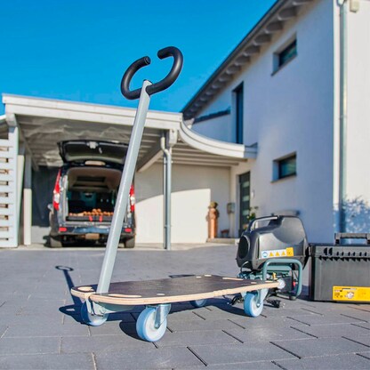 Artikelbild 6 für WAGNER® design yourself Transportwagen STAR CARRIER EXTENDABLE MM 1187 braun 40,0 x 80,0 x 14,6 cm bis 300,0 kg, Artikelnummer 418606