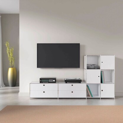 Artikelbild 5 für viasit Sideboard System4, 83903 weiß 227,9 x 40,4 x 118,2 cm, 1 St., Artikelnummer 504243