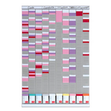 Artikelbild 1 für nobo Stecktafel 64,5 x 96,0 cm 10 Spalten, Artikelnummer 669529