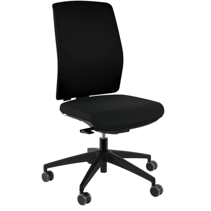 Artikelbild für ORIGINAL STEIFENSAND Bürostuhl Eserio Stoff schwarz, Gestell schwarz, Artikelnummer 874558