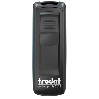 Artikelbild 7 für trodat Textstempel, individualisierbar Pocket Printy 9511 selbstfärbend schwarz Logo möglich, 1 St. - Direkt online personalisieren, Artikelnummer 640468