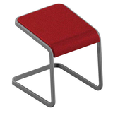 Artikelbild 1 für Quadrifoglio Hocker C-STOOL OCSTOB01/34QI rot, 1 St., Artikelnummer 670873