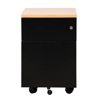 Artikelbild für Gürkan Rollcontainer schwarz 2 Auszüge 40,0 x 60,0 x 62,0 cm, Artikelnummer 564803