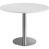 Artikelbild 1 für HAMMERBACHER Bistrotisch rund Spanplatte lichtgrau 100,0 x 100,0 x 74,5 cm, 1 St., Artikelnummer 196574